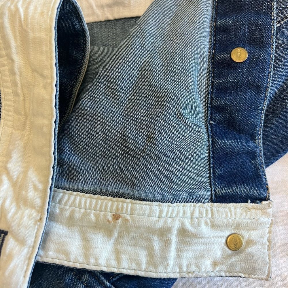 CrewCuts Girls Stretch Denim Jacket With Patches Size 14 - Picture 5 of 8